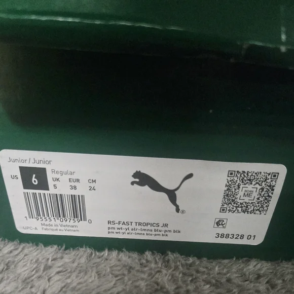 Puma Junior Multicolor Sneakers - Picture 4 of 8